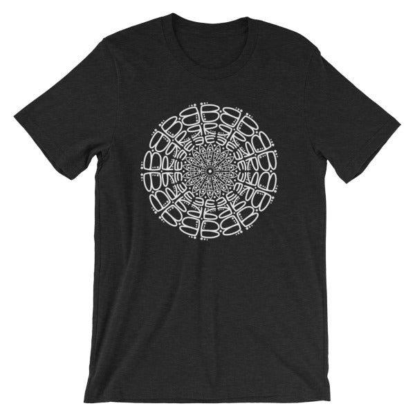 Breathe Mandala Short-Sleeve Unisex T-Shirt