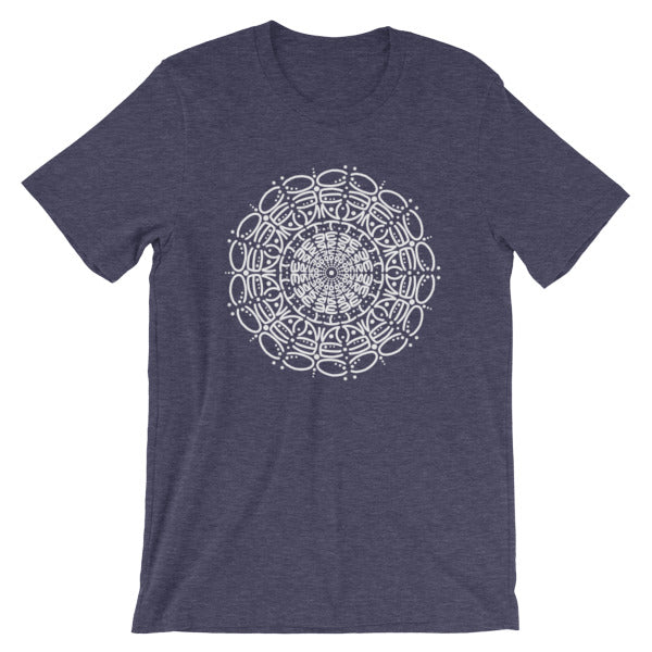 Centered Mandala Short-Sleeve Unisex T-Shirt
