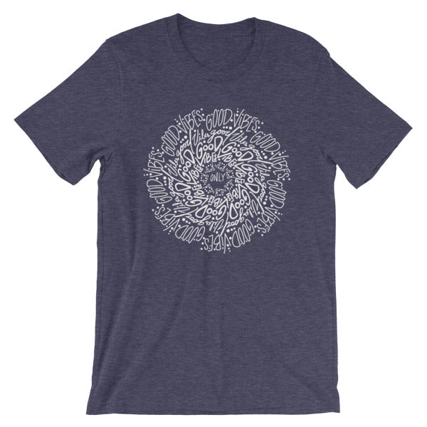 Good Vibes Mandala Short-Sleeve Unisex T-Shirt