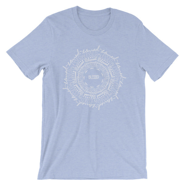 Blessed Mandala Short-Sleeve Unisex T-Shirt