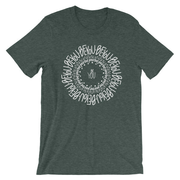 Be You Mandala Short-Sleeve Unisex T-Shirt