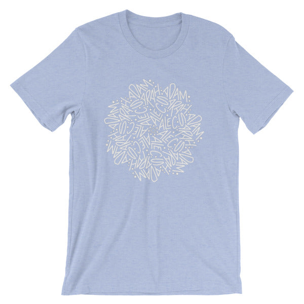 Namedala® Personalized Short-Sleeve Unisex T-Shirt