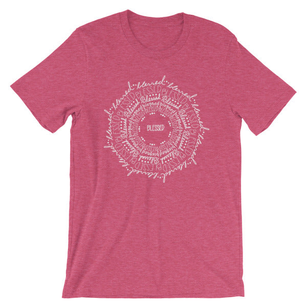 Blessed Mandala Short-Sleeve Unisex T-Shirt