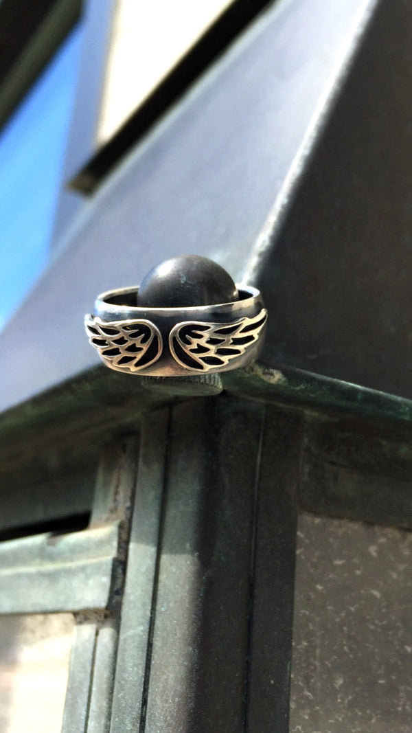 Spread Your Wings Sterling Ring